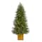 6ft. Pre-Lit Manchester Fir Artificial Christmas Tree, Clear LED Lights